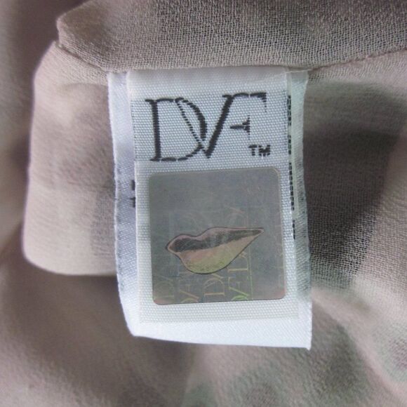 DVF Ruby Silk Dress Size 6 - Picture 5 of 16